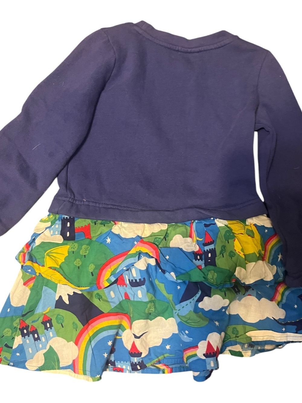 Kids' Dragon Appliqué
Dress In Multi Dragon Sky - Picture 2 of 4